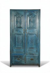 Шкаф Раса с Антикварными дверьми (Индия)