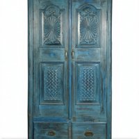 Шкаф Раса с Антикварными дверьми (Индия)